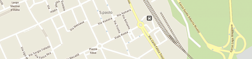 Mappa della impresa studio 3 c pizzato silvia e c (sas) a BIELLA