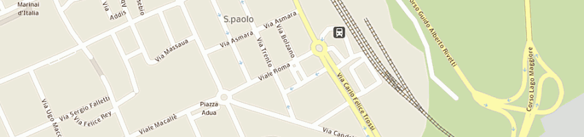 Mappa della impresa il gelatiere a BIELLA