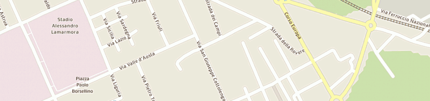 Mappa della impresa bider enrico a BIELLA
