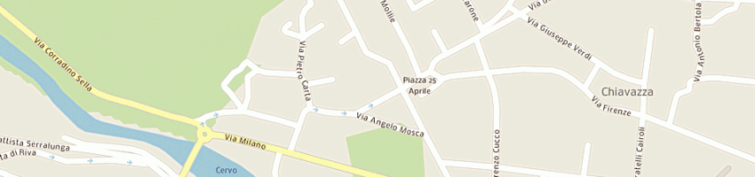 Mappa della impresa baldissera luciana a BIELLA