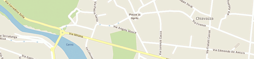 Mappa della impresa mosca elina a BIELLA