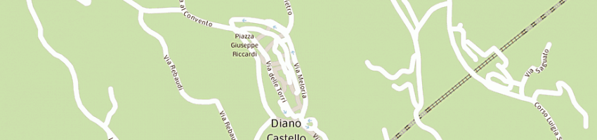 Mappa della impresa bar dei pini di narizzano gemma e c snc a DIANO CASTELLO