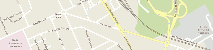 Mappa della impresa diego pia a BIELLA