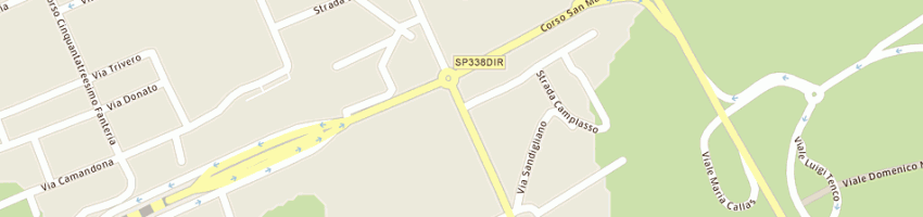 Mappa della impresa spazio donna di cucchi laura e c sas a BIELLA