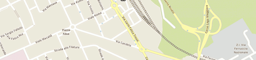 Mappa della impresa agip (spa) a BIELLA