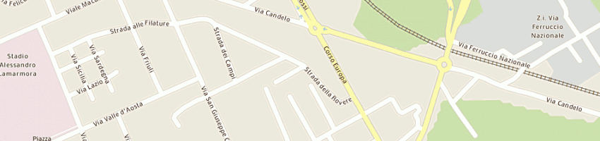 Mappa della impresa coda claudio a BIELLA