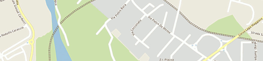 Mappa della impresa filati lane cervo srl a BIELLA