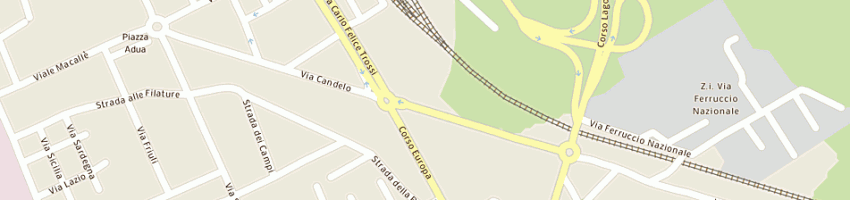 Mappa della impresa colorifico biellese sas a BIELLA
