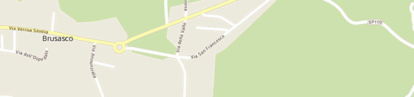 Mappa della impresa diana luciana a BRUSASCO