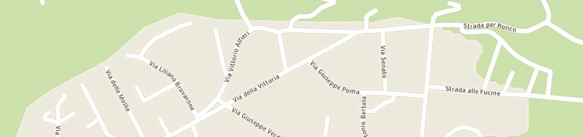Mappa della impresa garizio daniela a BIELLA