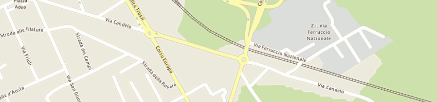 Mappa della impresa mek pol spa a BIELLA