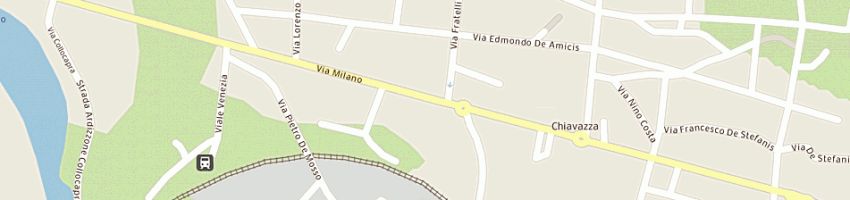 Mappa della impresa autojunior di uberti bona guido e c (sas) a BIELLA