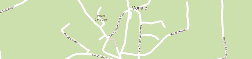 Mappa della impresa scaiola giuseppe a MONALE