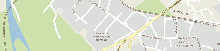 Mappa della impresa car system carrelli elevatori a BIELLA