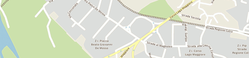 Mappa della impresa gi-gi-furs gold line srl a BIELLA