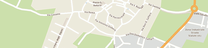 Mappa della impresa lo gatto giuseppe a ALICE CASTELLO