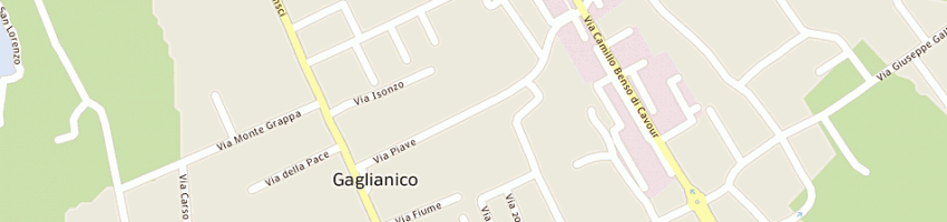 Mappa della impresa ellepi elettronica srl a GAGLIANICO