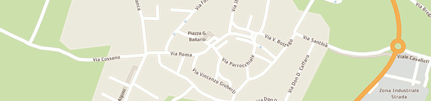 Mappa della impresa gt servizi ambientali srl a ALICE CASTELLO