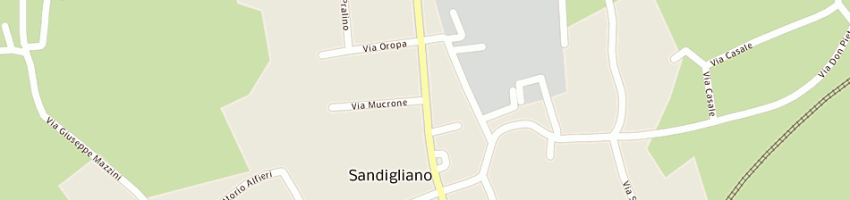 Mappa della impresa pb snc di ghirardelli bruno e paolo a SANDIGLIANO