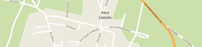 Mappa della impresa scuola materna statale a ALICE CASTELLO
