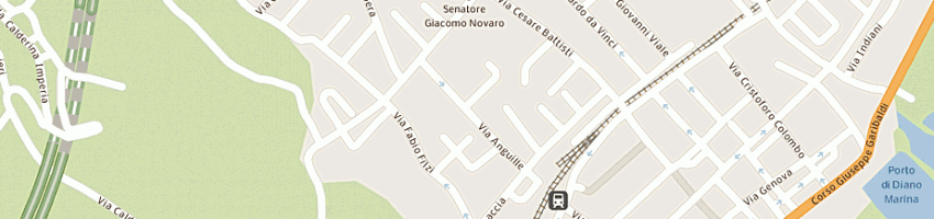 Mappa della impresa bianchi fulvio a DIANO MARINA