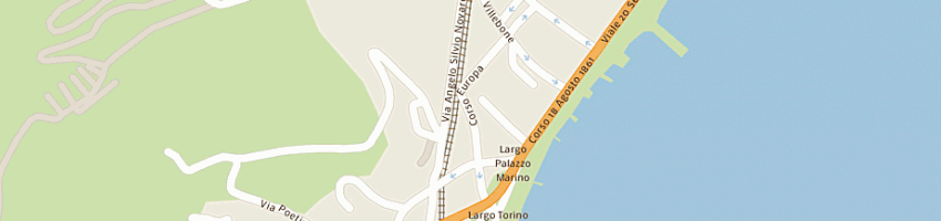 Mappa della impresa ristorante pizzeria da chicco a DIANO MARINA