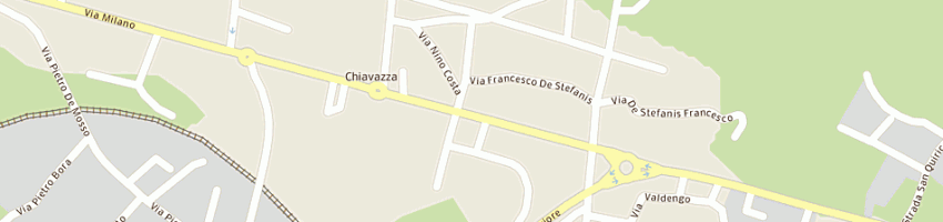 Mappa della impresa nuove officine di chiavazza srl a BIELLA
