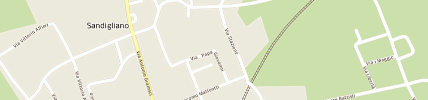 Mappa della impresa circolo tennis sandigliano a SANDIGLIANO