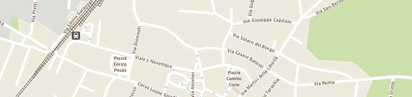 Mappa della impresa azienda sanitaria locale n 11 a LIVORNO FERRARIS
