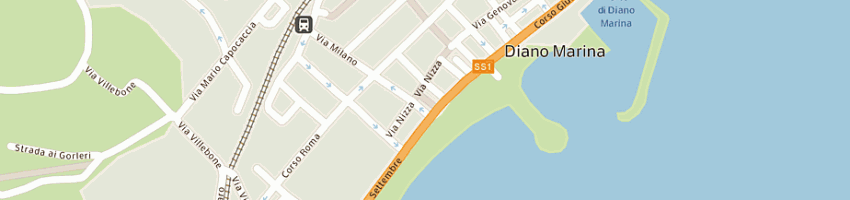 Mappa della impresa boutique selvina a DIANO MARINA