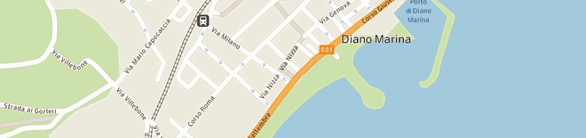 Mappa della impresa excalibur pub a DIANO MARINA