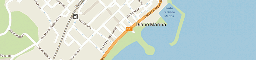 Mappa della impresa simeoni attilio a DIANO MARINA