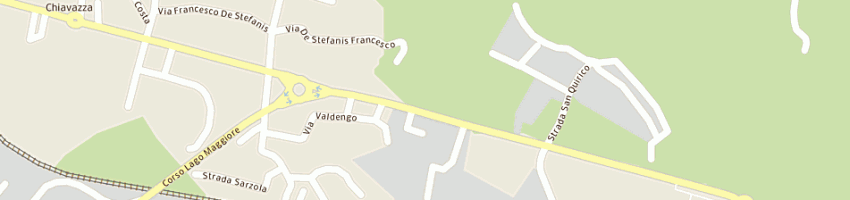 Mappa della impresa venturino gomme di venturino giuseppe e c - snc a BIELLA