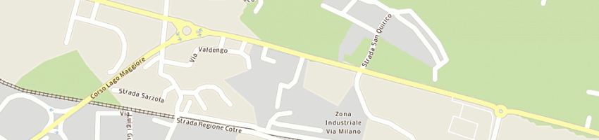 Mappa della impresa prato fortunato legnami srl a BIELLA