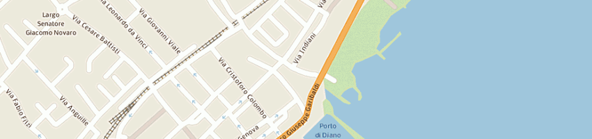 Mappa della impresa hakme computers snc di furlan a e todiere a a DIANO MARINA