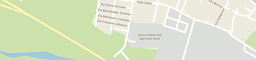 Mappa della impresa evergreen srl a VIGLIANO BIELLESE