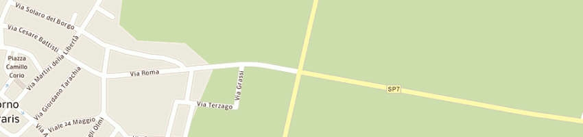 Mappa della impresa taulino luca a LIVORNO FERRARIS