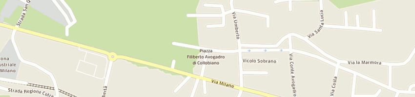 Mappa della impresa meccanotessile sbs srl a VIGLIANO BIELLESE