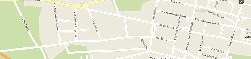 Mappa della impresa rondano snc di rondano gr e figlio a CRESCENTINO