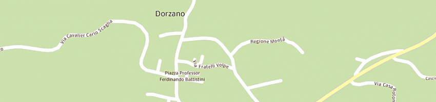Mappa della impresa bar la rotonda a DORZANO