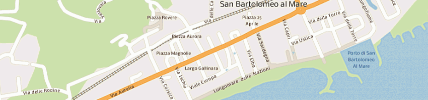 Mappa della impresa boutique for you a SAN BARTOLOMEO AL MARE