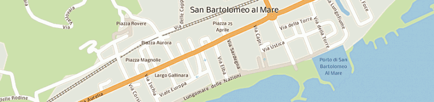 Mappa della impresa perreca dott ettore medico chirurgo a SAN BARTOLOMEO AL MARE