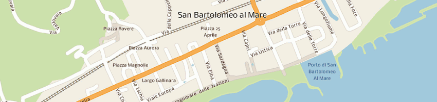 Mappa della impresa ross'oro gioielli d'arte a SAN BARTOLOMEO AL MARE