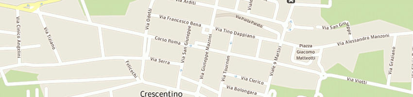 Mappa della impresa reordino vasco e c snc a CRESCENTINO