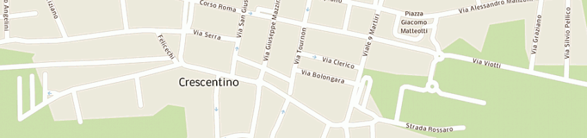 Mappa della impresa gamba paola di saluzzo stefano a CRESCENTINO
