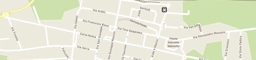 Mappa della impresa caffe' de gregori di malfara' giuseppe a CRESCENTINO