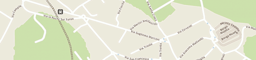 Mappa della impresa asilo infantile clara vigliani albertini a CANDELO