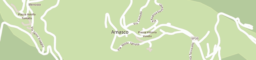 Mappa della impresa ristorante da bianca a ARNASCO