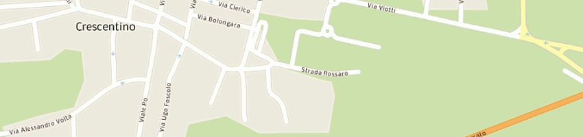 Mappa della impresa bianco luigi a CRESCENTINO