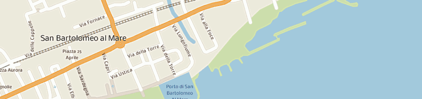 Mappa della impresa ondina di chiappori giacomo e c sas a CERVO